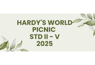 Hardy's World Picnic 2025 (STD II - V)
