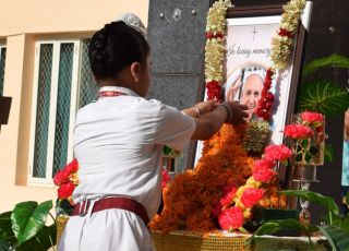 Homage To Pope Francis