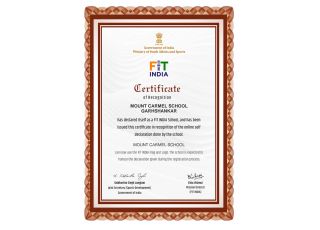 Fit India School Certificate